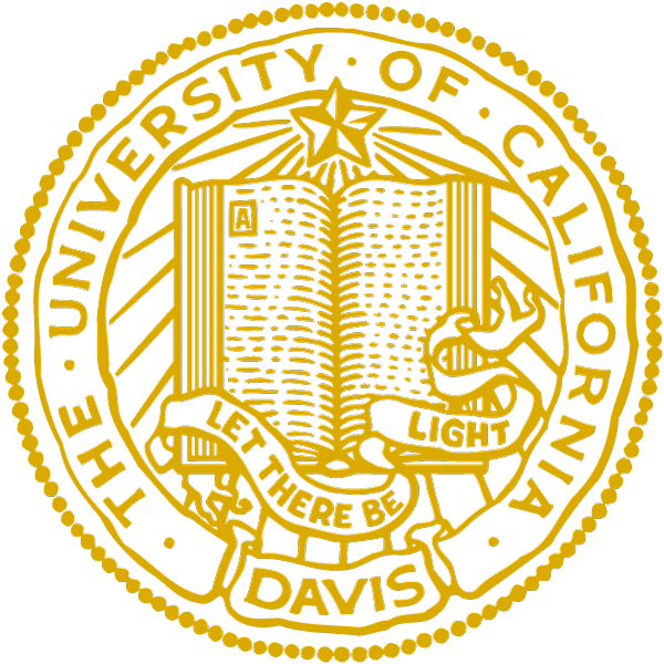 UC Davis seal Aggie Gold