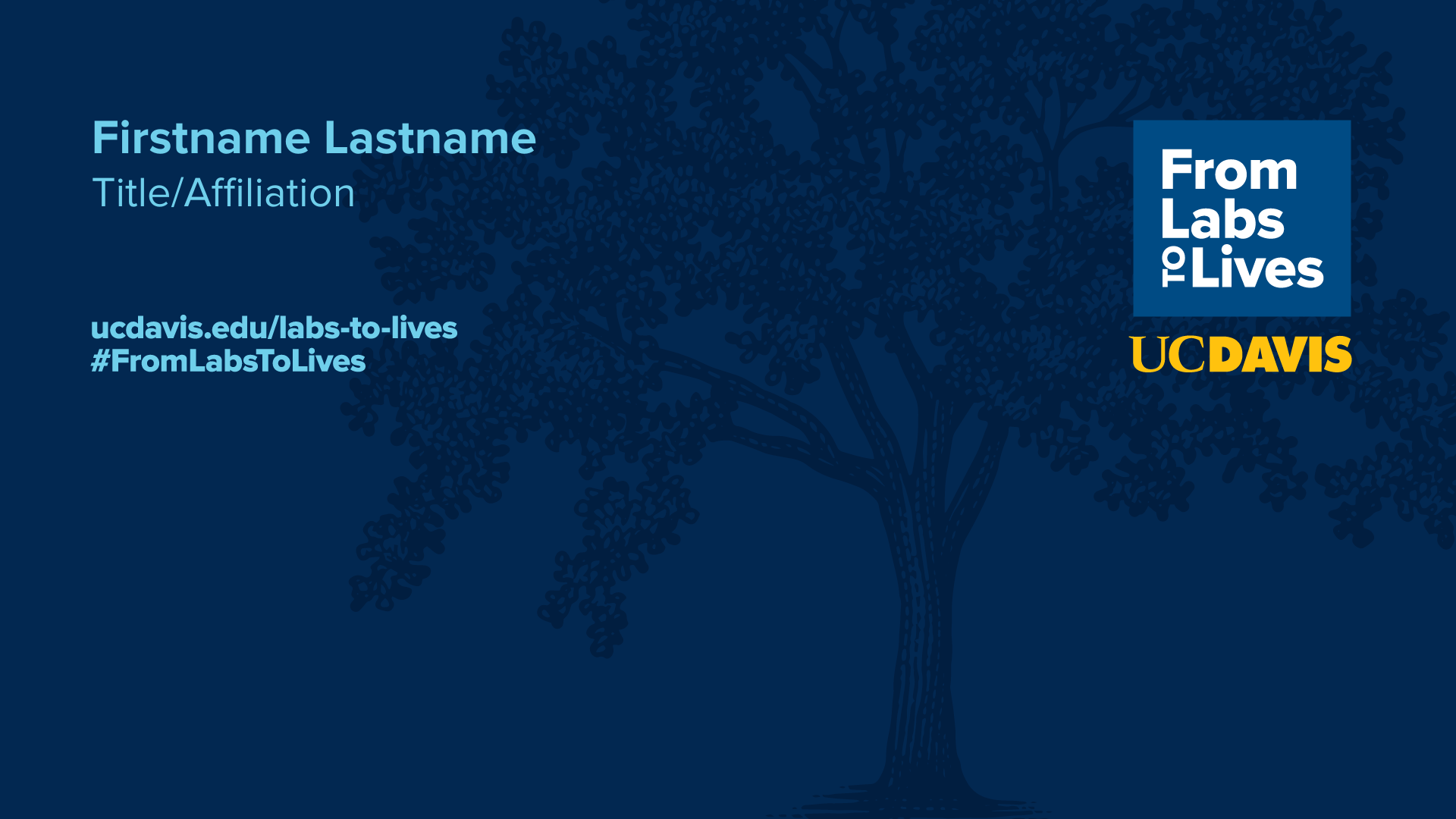 Example Zoom background with placeholder text shown
