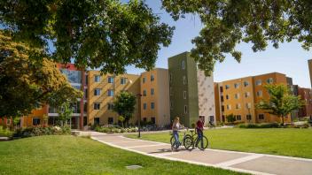 large residence halls with 