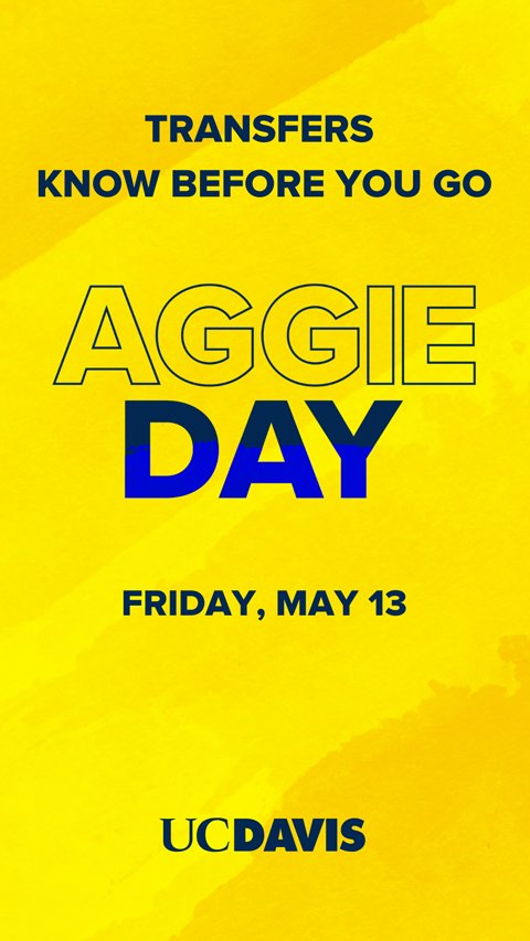 Aggie Day Know Before You Go Friday, May 13