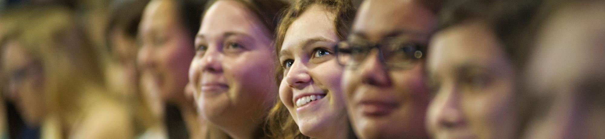 A group of new UC Davis students enjoying welcome festivities